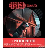 Three 3's Brewing Company Pitter Patter