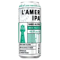 Brasseur de Montréal L'Amer IPA (Sans Alcool)