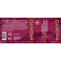 MONYO Brewing Co. MOJO WORKIN'25: Strawberry X Blackberry X Mango X Mint Ice Cream Smoothie Sour Ale
