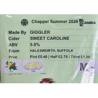 Giggler Cider Sweet Caroline