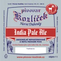 Pivovar Kozlíček India Pale Ale