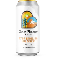 One Planet Brewing Co 1765 English Pilsner