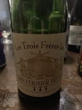sjogro's photo of Les Trois Frères Jan Cidre Fermier Breton
