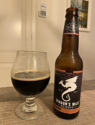 Kermis's photo of Dragon's Milk Reserve: Rum Barrel-Aged Stout with Chocolate, Hazelnut & Toasted Coconut