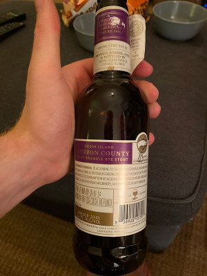 Jaap's photo of Bourbon County Brand Stout - Bramble Rye (2018)