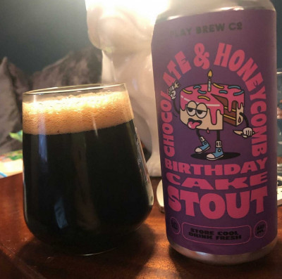 Mr_Pink_152's photo of Chocolate Honeycomb Birthday Cake Stout
