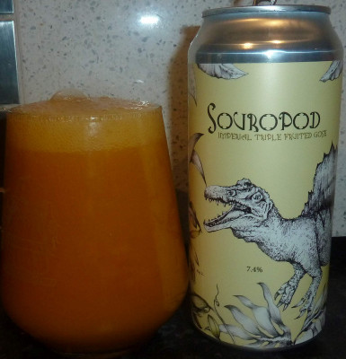 Deanso's photo of Souropod - Imperial Triple Fruited Gose - Mango, Raspberry & Vanilla
