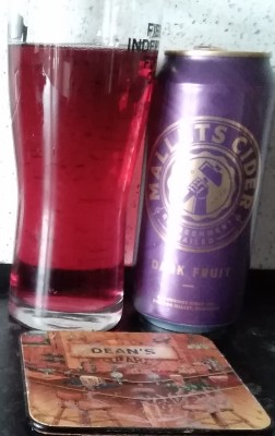 Deanso's photo of Mallets Cider Dark Fruit