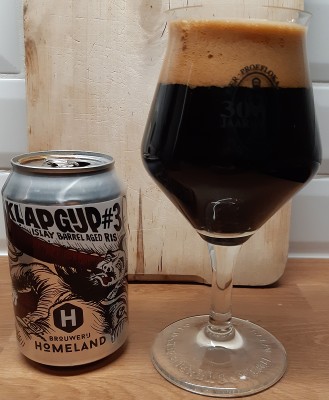 potjebier's photo of Klapgijp BA #3 - Islay Barrel Aged RIS