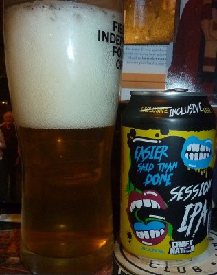Deanso's photo of Craft Nation - Easier Said Than Done Session IPA