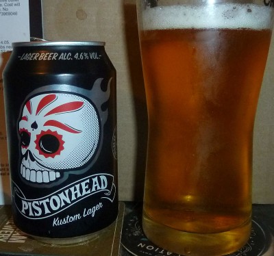 Deanso's photo of Pistonhead Kustom Lager 4.6% (Full Throttle)