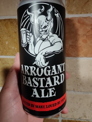 AndySnow's photo of Arrogant Bastard Ale