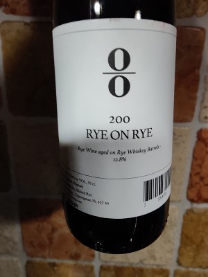 AndySnow's photo of #200 - Rye on Rye (Barrel Aged)