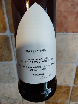 AndySnow's photo of Barley Wine