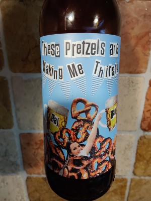 AndySnow's photo of These Pretzels Are Making Me Thirsty