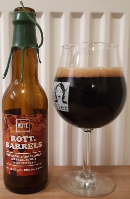 potjebier's photo of Barrels #5 - Bourbon Barrel Aged Imperial Stout - Wild Turkey (2022)