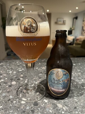 Borresteijn's photo of Sancti Adalberti Blonde Weizenbock