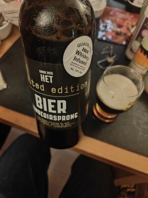minutemat's photo of Quadrupel Whiskey Infused