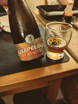 minutemat's photo of Grapelogy: Rkatsiteli Barrel Aged Triple Grape Ale