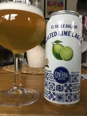 Tessic's photo of El Valle Salado Salted Lime Lager