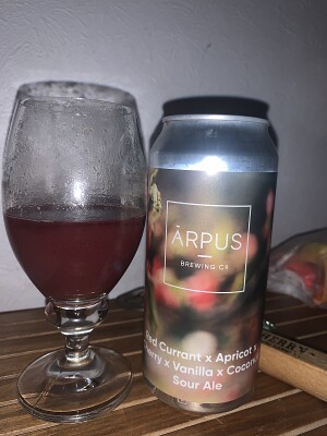 Nisse666's photo of Red Currant x Apricot x Cherry x Vanilla x Coconut Sour Ale