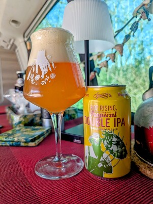 Fin's photo of Hop Rising Tropical Double IPA