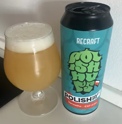 Reubs's photo of Polish Hazy IPA Vermelho x EXP 2/20