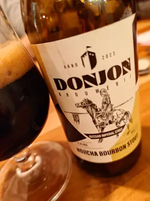 TomHendriksen's photo of Hojicha Bourbon Stout