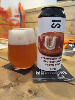 Mr_Pink_152's photo of Yum - Strawberry Jam & Clotted Cream Scone Sour