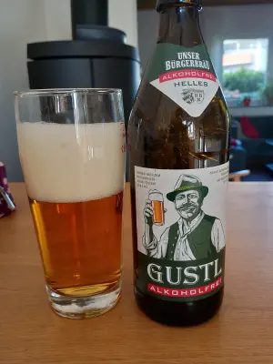 Pausenbier's photo of Gustl Helles Alkoholfrei