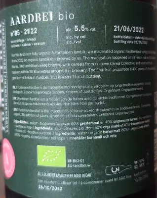 Rubin77's photo of Aardbei Bio (Season 21|22) Blend No. 85