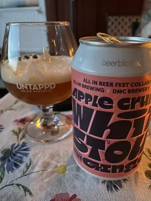 IpaPils's photo of Apple Crumble White Stout With Ginger