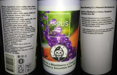 Dorain's photo of Apricot x Blackberry x Cherry x Raspberry Smoothie Sour Ale
