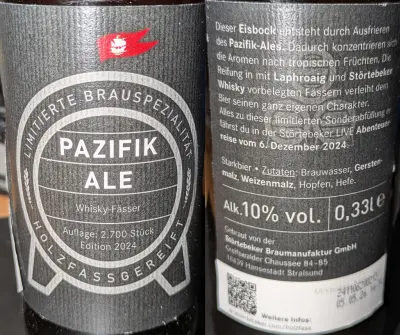 Dorain's photo of Pazifik-Ale Eisbock Whisky-Fass-Edition (2024)
