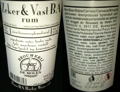 Dorain's photo of Zeker & Vast - BA Rum