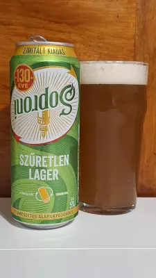 lore's photo of Soproni Szűretlen Lager