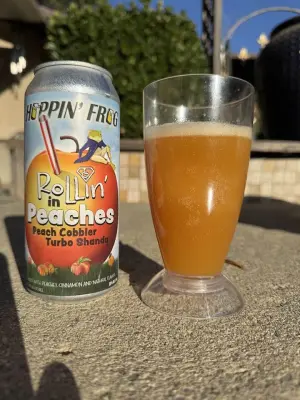 bhensonb's photo of Rollin’ In Peaches Peach Cobbler Turbo Shandy
