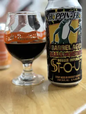 Jow's photo of D.O.R.I.S. the Destroyer Double Oatmeal Imperial Stout - Barrel Aged