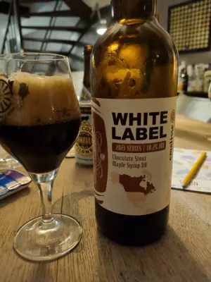 Tinus's photo of White Label - 2021 Series: Chocolate Stout Maple Syrup BA