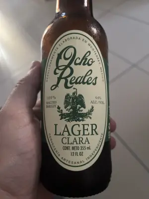 Bbcplux's photo of Ocho Reales Lager Clara