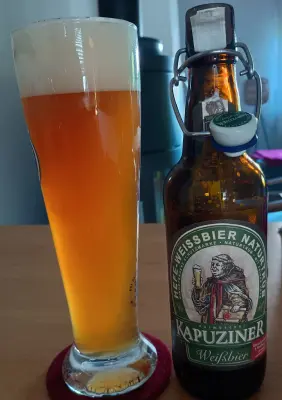 Pausenbier's photo of Kapuziner Hefe-Weissbier Naturtrüb