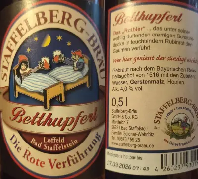 Basementonline's photo of Betthupferl