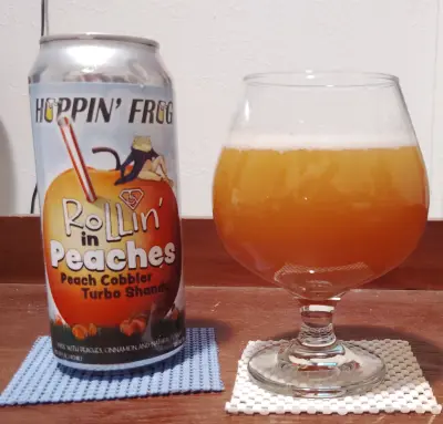 stevoj's photo of Rollin’ In Peaches Peach Cobbler Turbo Shandy