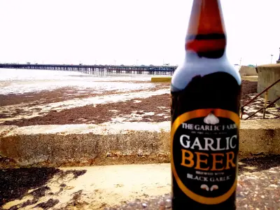 Olut's photo of The Garlic Farm (Black) Garlic Beer