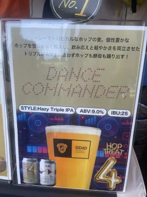 KansaiBeerLovers's photo of Dance Commander Hazy Triple IPA