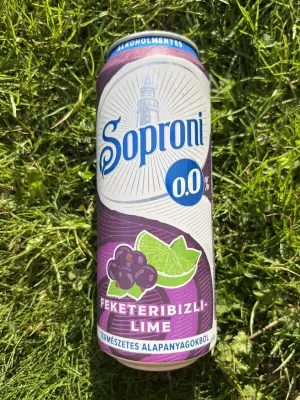 Grumbo's photo of Soproni Radler 0.0% Feketeribizli-Lime