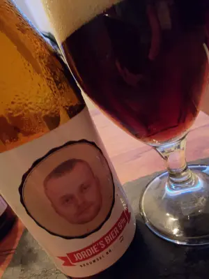 TomHendriksen's photo of Jordie’s Bier 9% Brouwsel Nr. 2