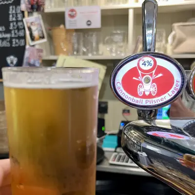 Grumbo's photo of Cannonball Pilsner Lager