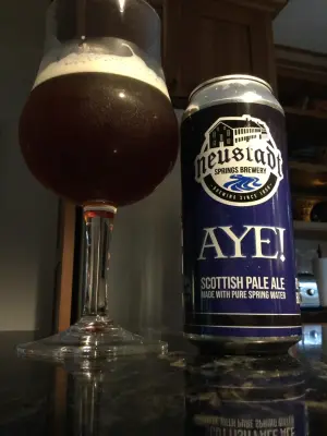 Tessic's photo of AYE! Scottish Pale Ale