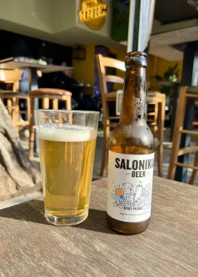 Grumbo's photo of Salonikia Beer Honey Pilsner